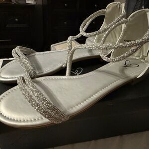 Silver Sandals